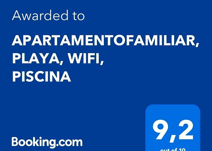 Apartamentofamiliar, Playa, Wifi, Piscina